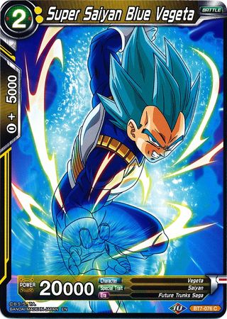 Super Saiyan Blue Vegeta (BT7-076) [Assault of the Saiyans] | Tables and Towers