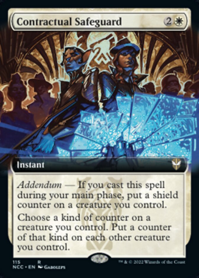 Contractual Safeguard (Extended Art) [Streets of New Capenna Commander] | Tables and Towers