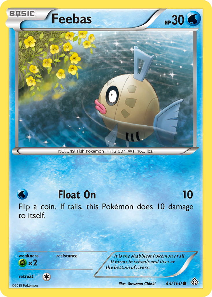 Feebas (43/160) [XY: Primal Clash] | Tables and Towers