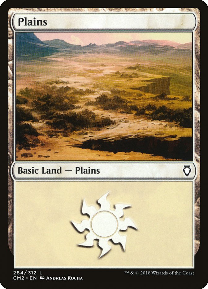 Plains (284) [Commander Anthology Volume II] | Tables and Towers