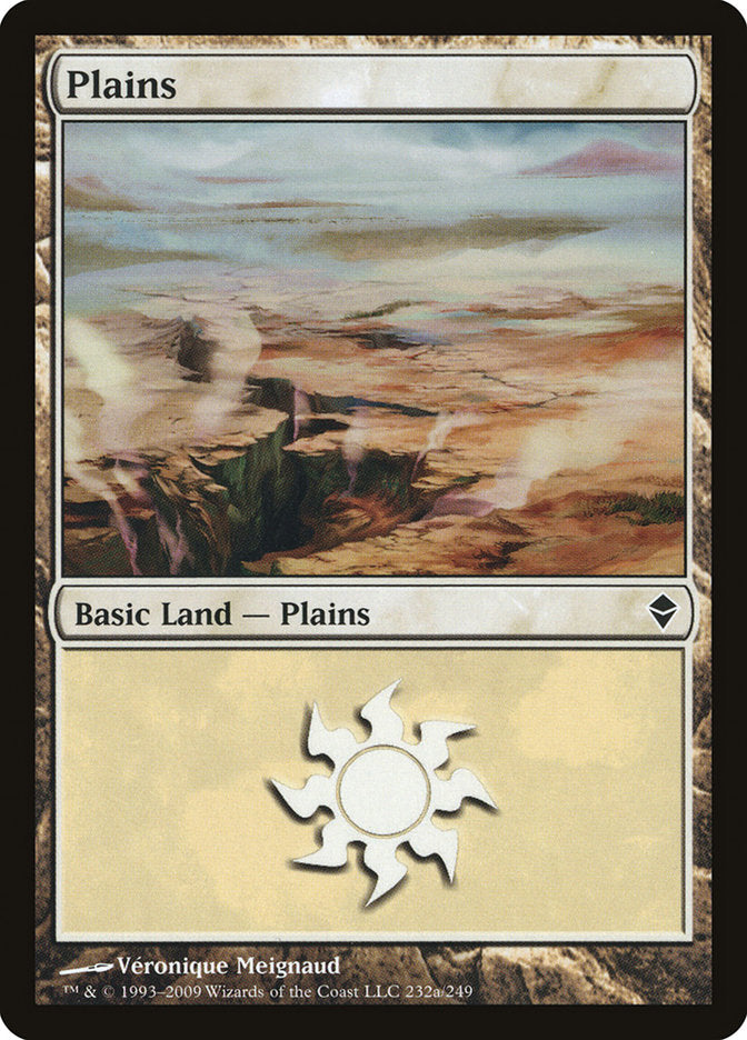 Plains (232a) [Zendikar] | Tables and Towers