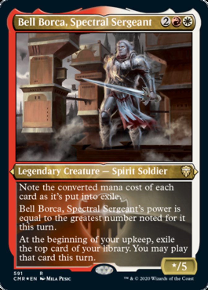 Bell Borca, Spectral Sergeant (Etched) [Commander Legends] | Tables and Towers