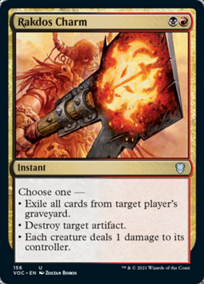 Rakdos Charm [Innistrad: Crimson Vow Commander] | Tables and Towers