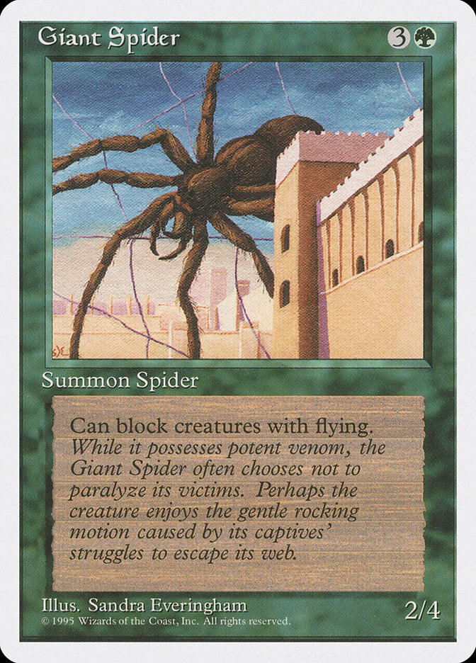 Giant Spider [Fourth Edition] | Tables and Towers