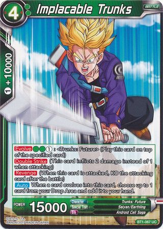 Implacable Trunks (BT1-067) [Galactic Battle] | Tables and Towers