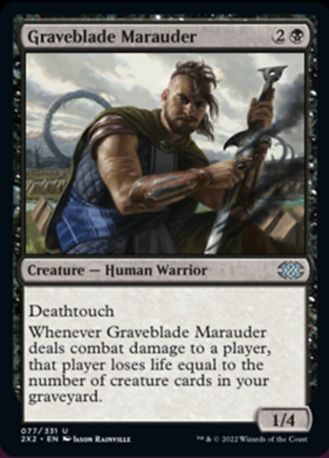 Graveblade Marauder [Double Masters 2022] | Tables and Towers