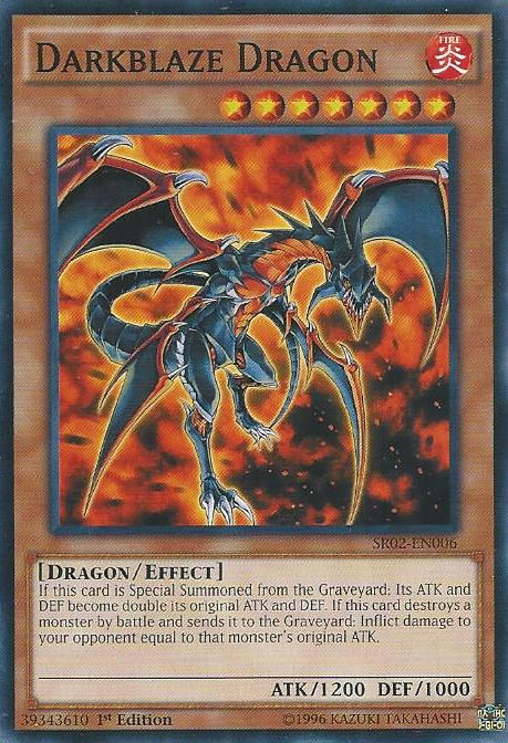 Darkblaze Dragon [SR02-EN006] Common | Tables and Towers