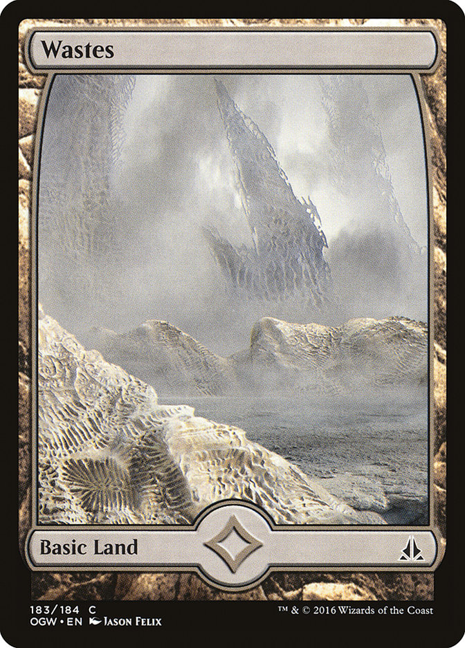 Wastes (183) (Full Art) [Oath of the Gatewatch] | Tables and Towers