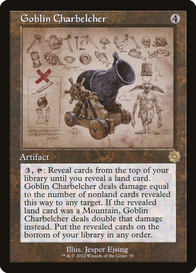 Goblin Charbelcher (Retro Schematic) [The Brothers' War Retro Artifacts] | Tables and Towers