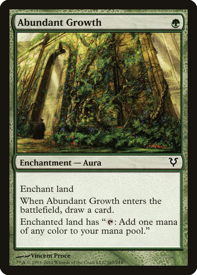 Abundant Growth [Avacyn Restored] | Tables and Towers