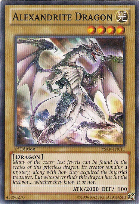 Alexandrite Dragon [YSKR-EN011] Common | Tables and Towers