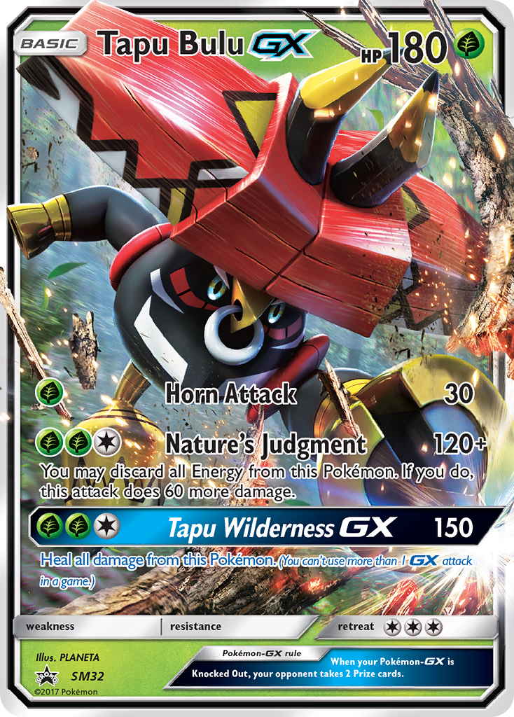 Tapu Bulu GX (SM32) [Sun & Moon: Black Star Promos] | Tables and Towers