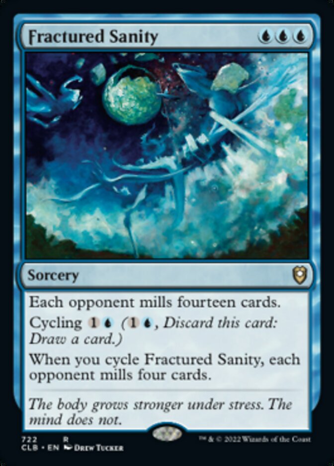 Fractured Sanity [Commander Legends: Battle for Baldur's Gate] | Tables and Towers