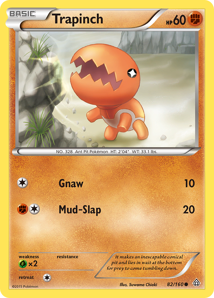 Trapinch (82/160) [XY: Primal Clash] | Tables and Towers