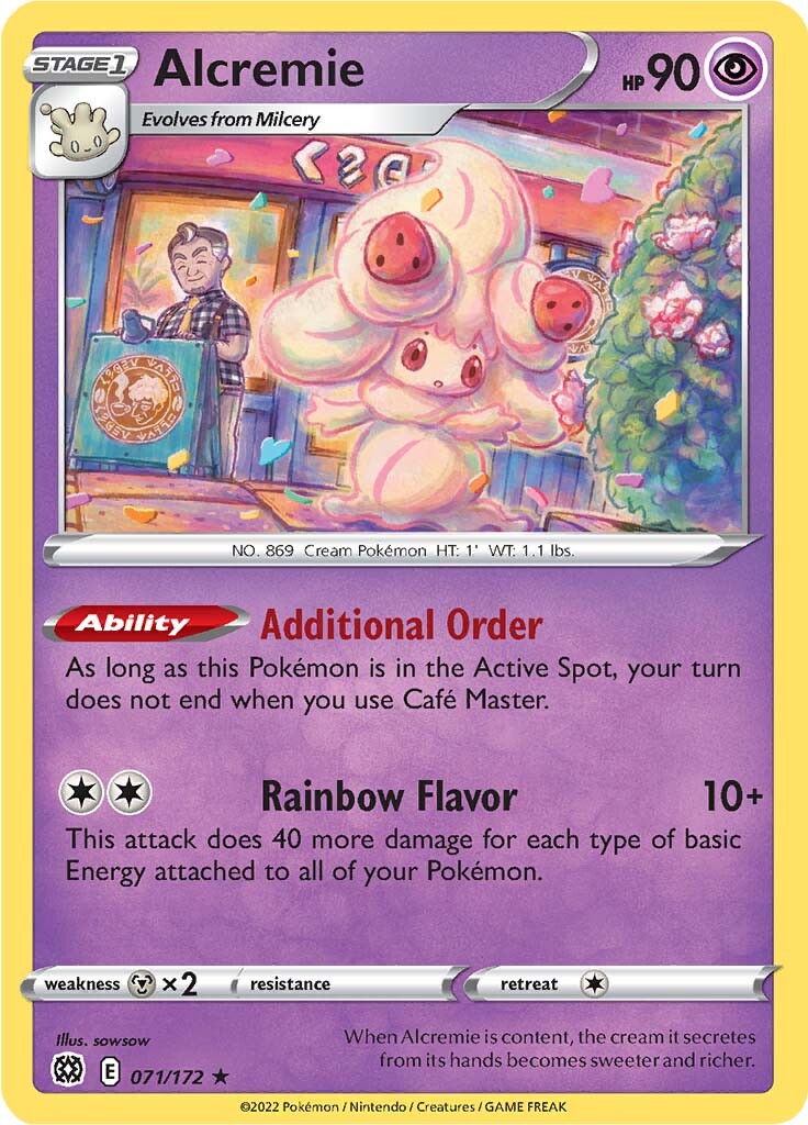 Alcremie (071/172) [Sword & Shield: Brilliant Stars] | Tables and Towers