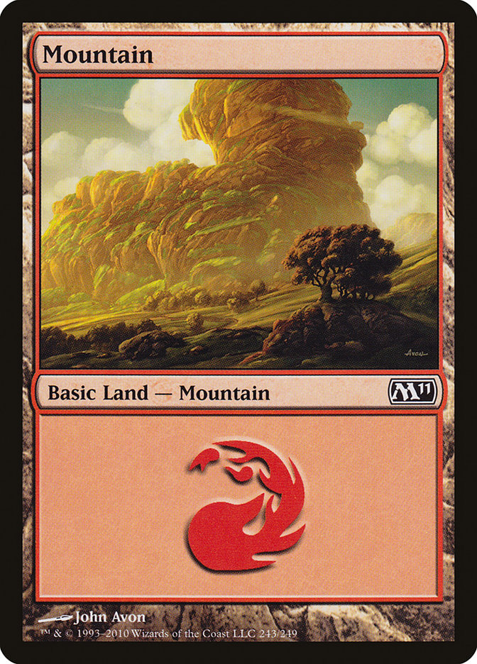Mountain (243) [Magic 2011] | Tables and Towers
