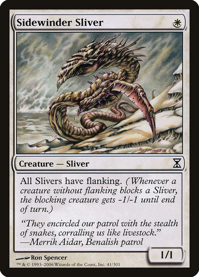 Sidewinder Sliver [Time Spiral] | Tables and Towers