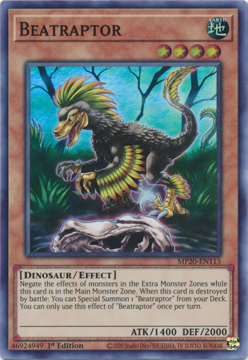 Beatraptor [MP20-EN115] Super Rare | Tables and Towers