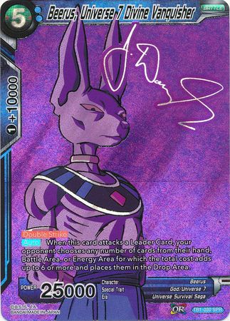 Beerus, Universe 7 Divine Vanquisher (SPR) (TB1-030) [The Tournament of Power] | Tables and Towers