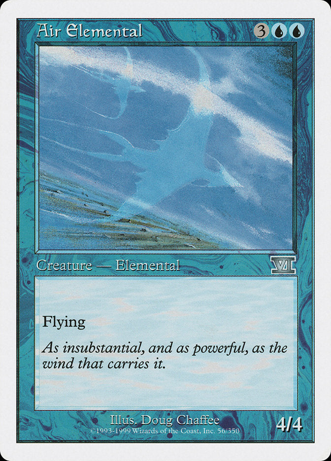 Air Elemental [Classic Sixth Edition] | Tables and Towers