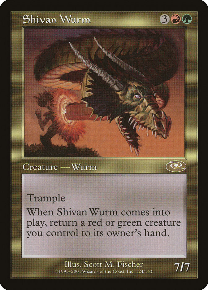 Shivan Wurm [Planeshift] | Tables and Towers