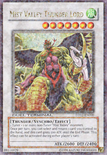 Mist Valley Thunder Lord [DT02-EN090] Ultra Rare | Tables and Towers