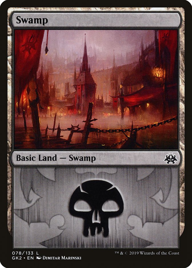 Swamp (78) [Ravnica Allegiance Guild Kit] | Tables and Towers