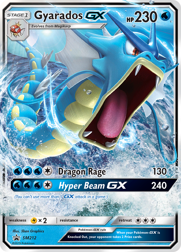 Gyarados GX (SM212) [Sun & Moon: Black Star Promos] | Tables and Towers