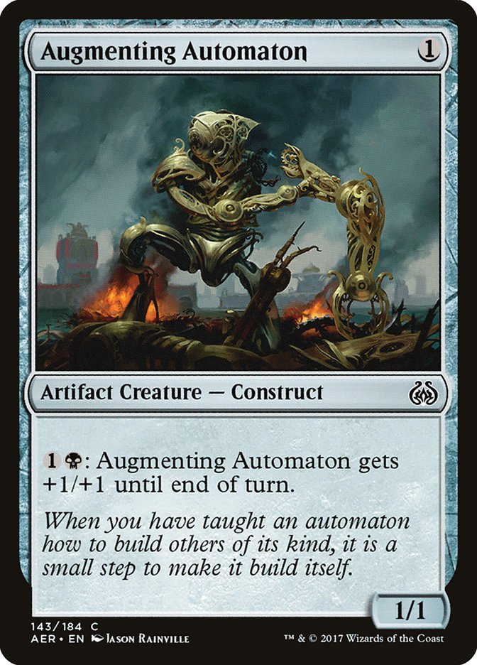 Augmenting Automaton [Aether Revolt] | Tables and Towers