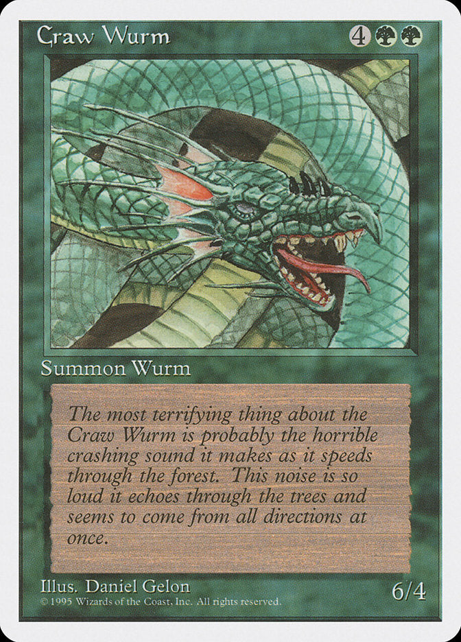 Craw Wurm [Fourth Edition] | Tables and Towers