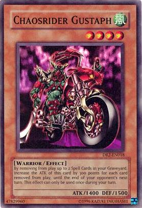 Chaosrider Gustaph [DR2-EN018] Super Rare | Tables and Towers