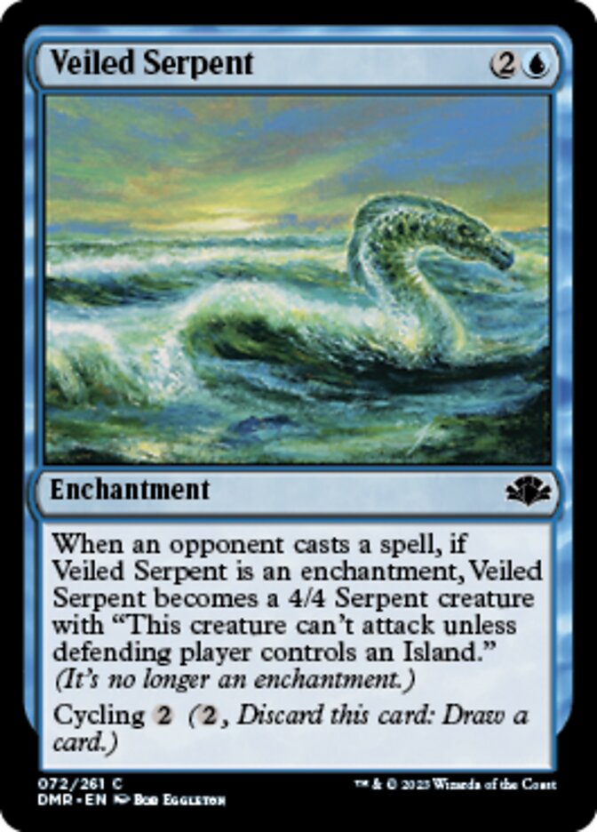 Veiled Serpent [Dominaria Remastered] | Tables and Towers