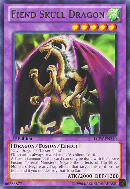 Fiend Skull Dragon [LCJW-EN240] Rare | Tables and Towers