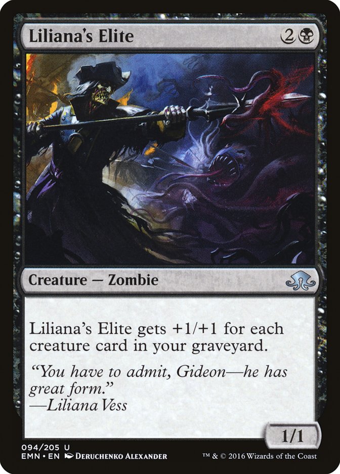 Liliana's Elite [Eldritch Moon] | Tables and Towers