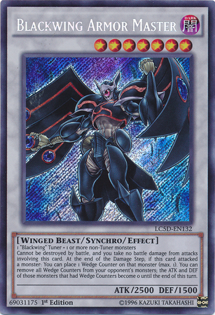 Blackwing Armor Master [LC5D-EN132] Secret Rare | Tables and Towers