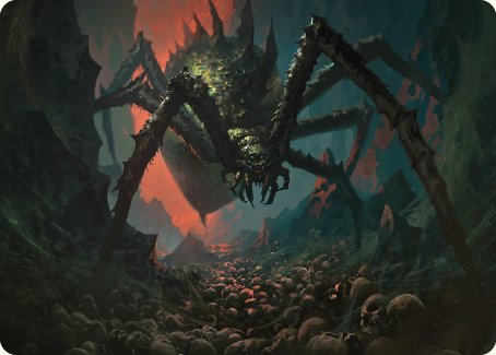 Shelob, Child of Ungoliant Art Card [The Lord of the Rings: Tales of Middle-earth Art Series] | Tables and Towers