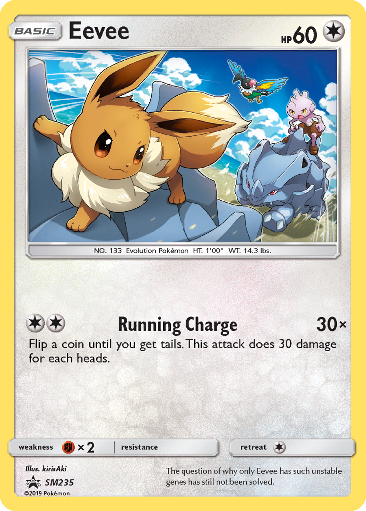 Eevee (SM235) [Sun & Moon: Black Star Promos] | Tables and Towers