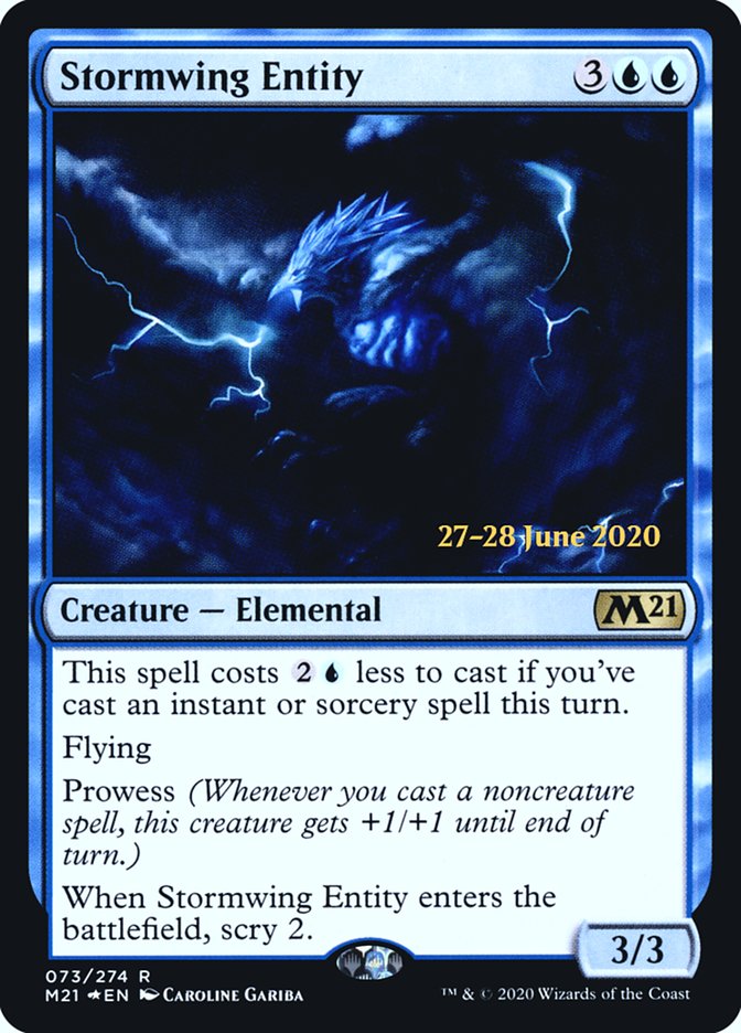 Stormwing Entity [Core Set 2021 Prerelease Promos] | Tables and Towers