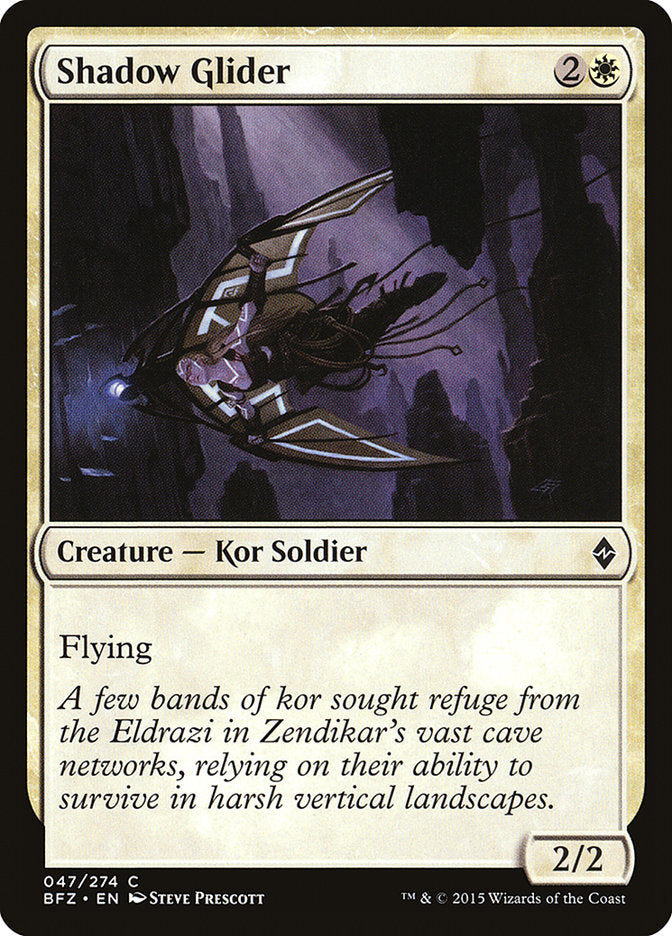 Shadow Glider [Battle for Zendikar] | Tables and Towers