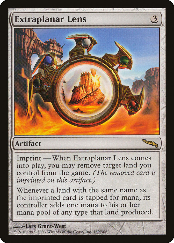 Extraplanar Lens [Mirrodin] | Tables and Towers