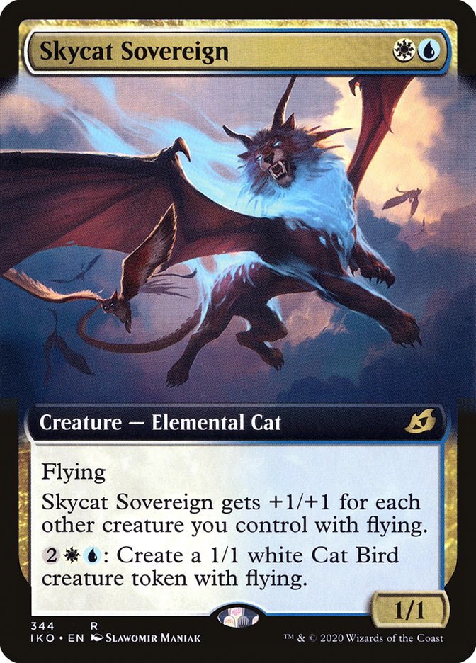 Skycat Sovereign (Extended Art) [Ikoria: Lair of Behemoths] | Tables and Towers