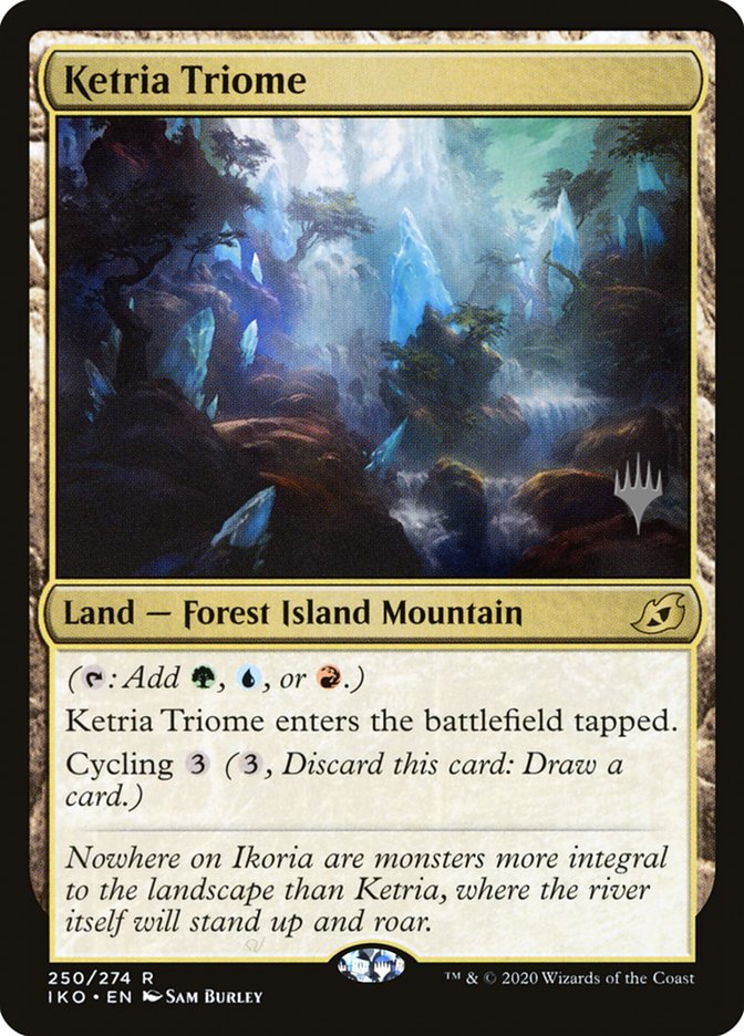 Ketria Triome (Promo Pack) [Ikoria: Lair of Behemoths Promos] | Tables and Towers