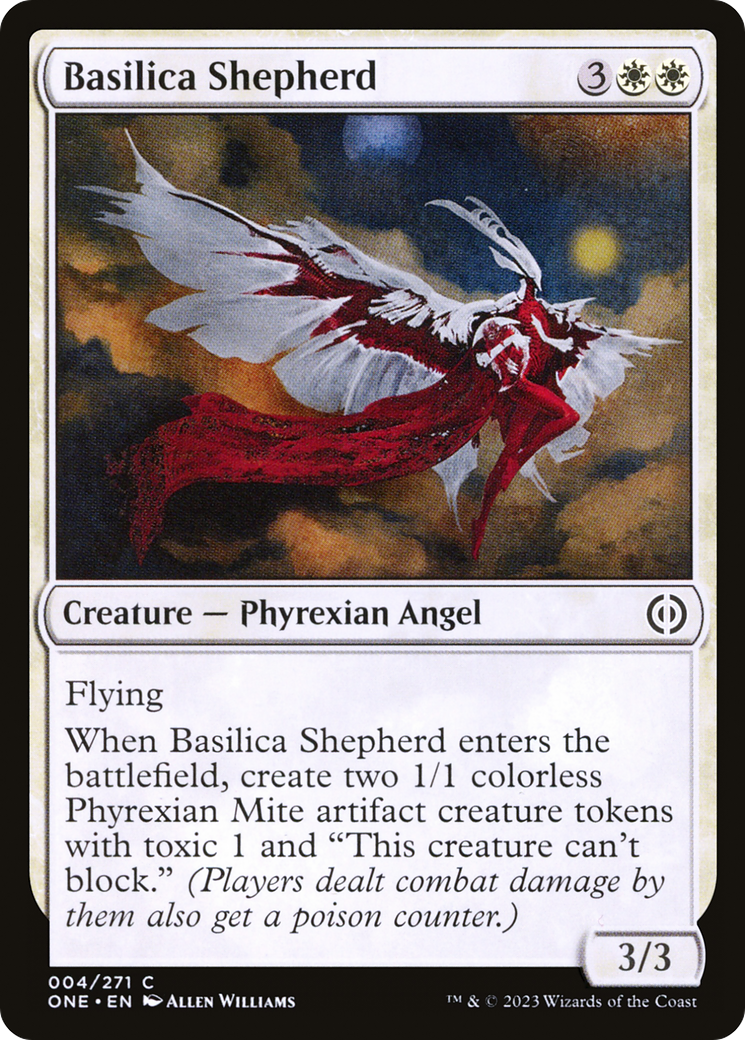 Basilica Shepherd [Phyrexia: All Will Be One] | Tables and Towers