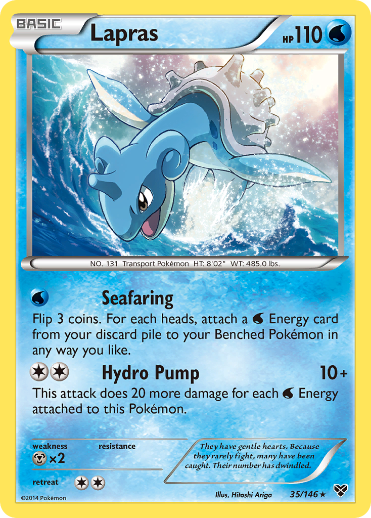 Lapras (35/146) [XY: Base Set] | Tables and Towers