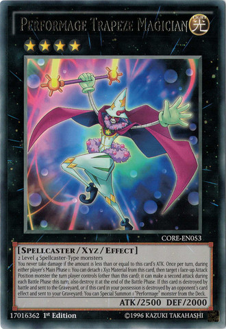 Performage Trapeze Magician [CORE-EN053] Rare | Tables and Towers