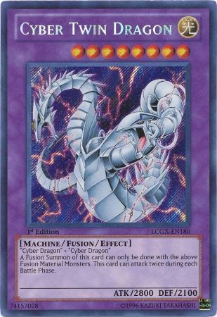 Cyber Twin Dragon [LCGX-EN180] Secret Rare | Tables and Towers