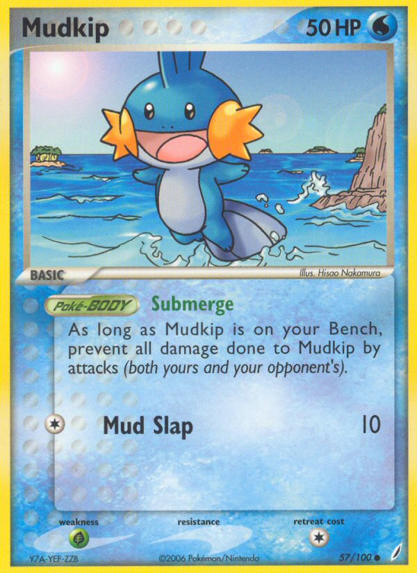 Mudkip (57/100) [EX: Crystal Guardians] | Tables and Towers