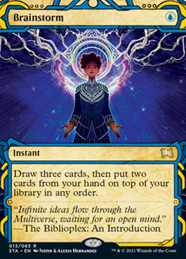 Brainstorm (Foil Etched) [Strixhaven: School of Mages Mystical Archive] | Tables and Towers