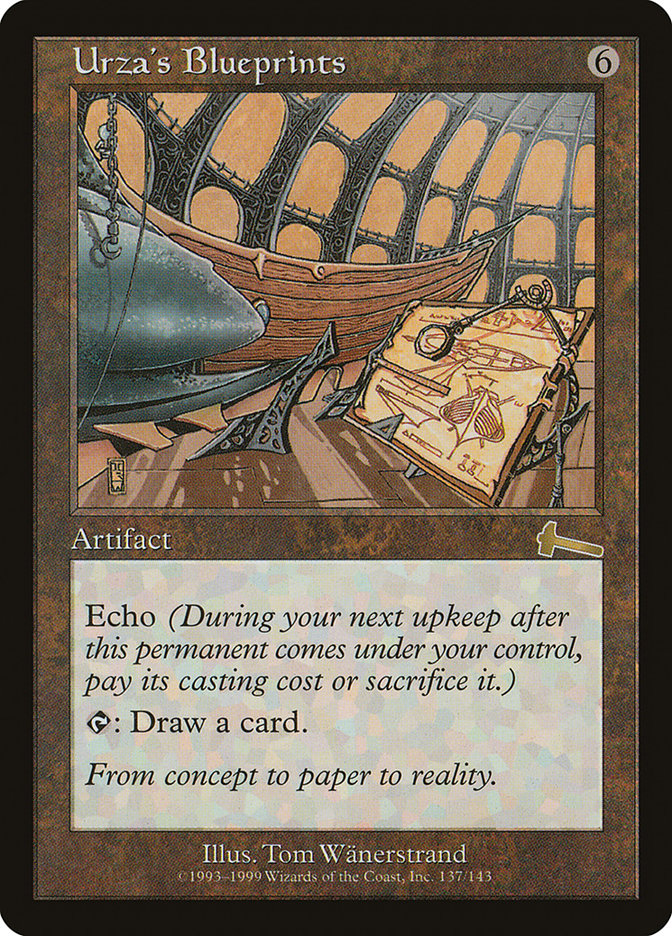 Urza's Blueprints [Urza's Legacy] | Tables and Towers