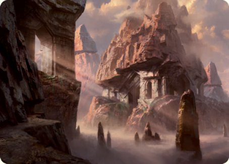 Mountain (277) Art Card [Dungeons & Dragons: Adventures in the Forgotten Realms Art Series] | Tables and Towers